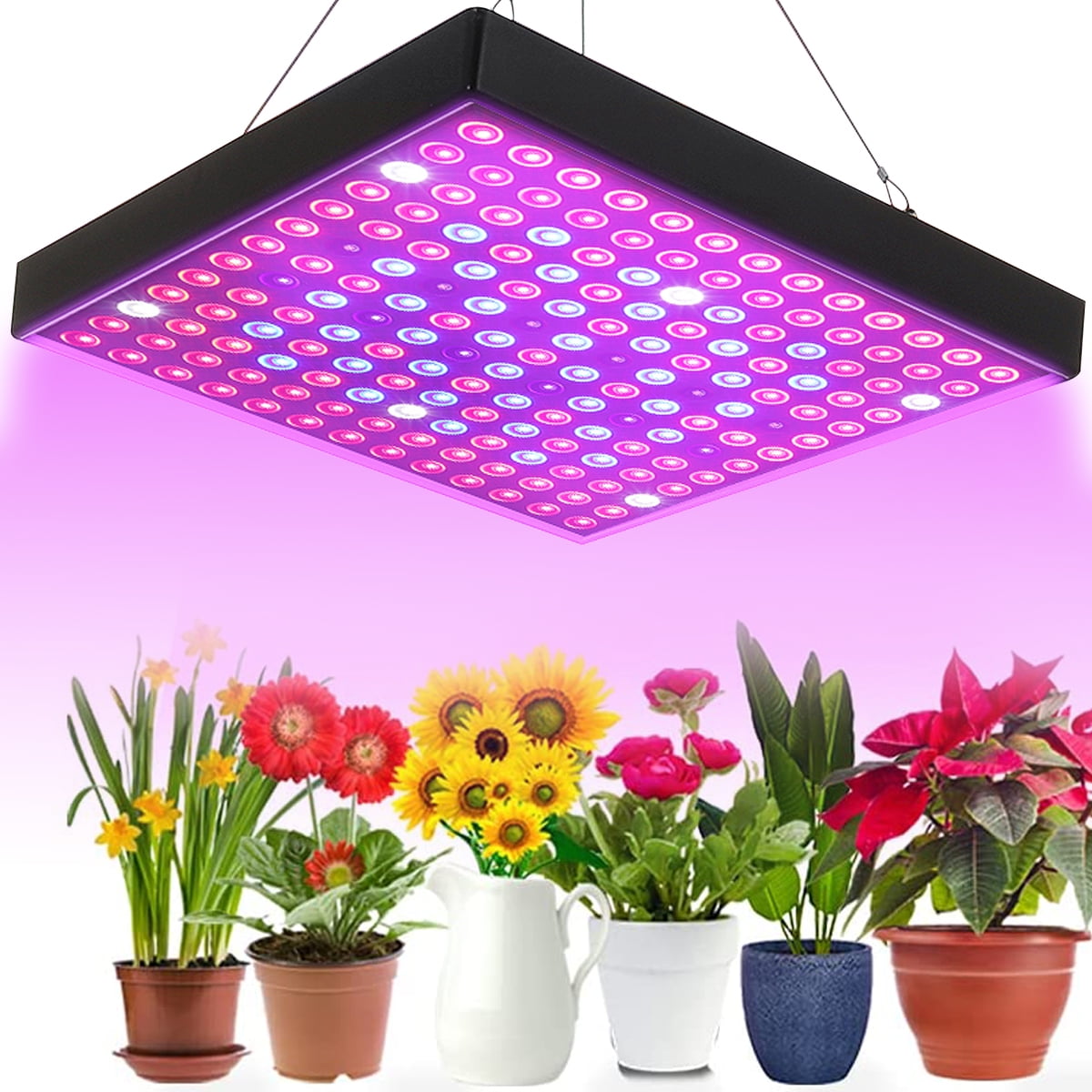 Cesicia 63.77 in. W 1000-Watt Green Stretchable LED Grow Lights