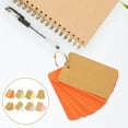 thumbnail image 3 of FRCOLOR 16 Pcs  Flash Cards Blank Index Cards With Ring Brown Cardstock Blank Flash Cards, 3 of 8