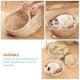 thumbnail image 2 of Wicker Cat Bed Cat Hammock Pad Braided Kitten Bed Cat Rattan Bed Summer Cat Bed, 2 of 4