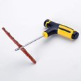 thumbnail image 5 of 1 juego de tapones para pinchazos de cemento para bicicletas y coches, kit de reparación de neumáticos sin cámara para automóviles, herramientas manuales, plateado, M, 5 of 5