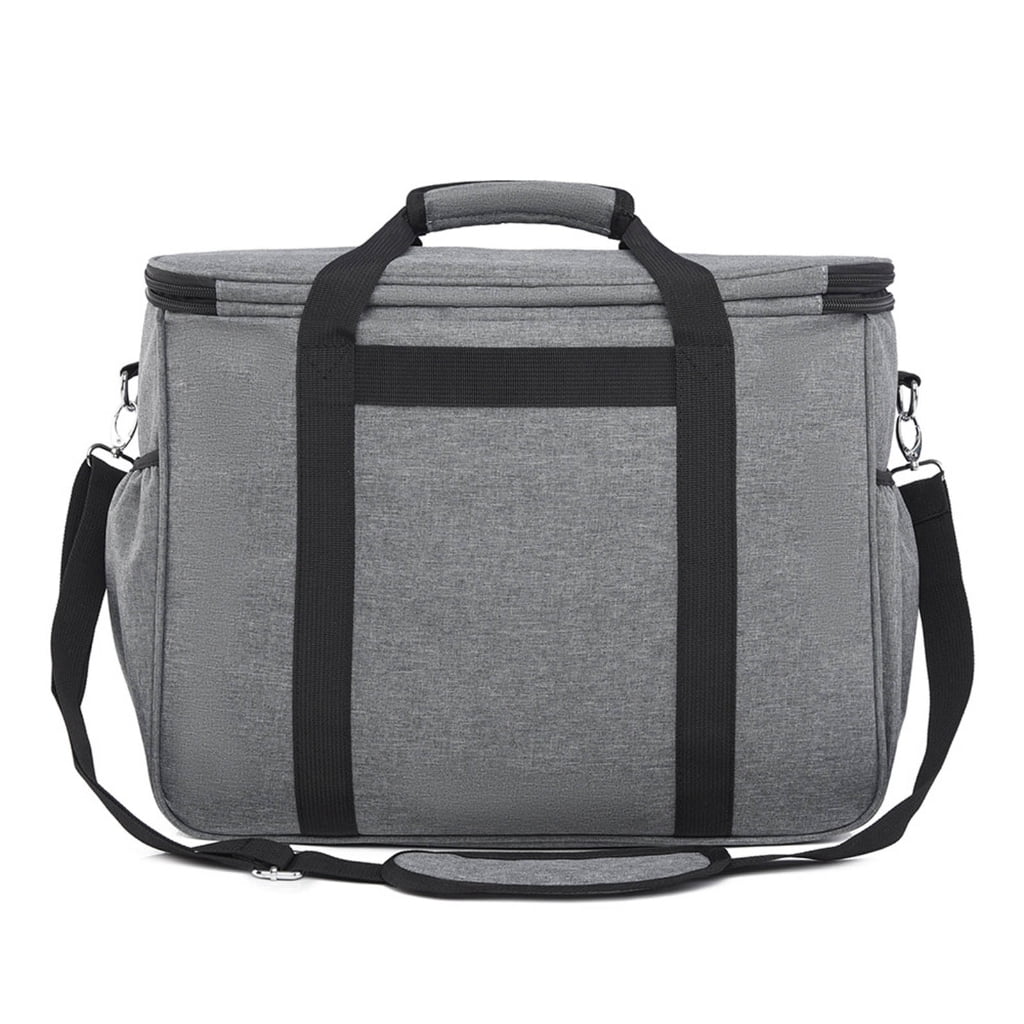 PatungKu Foldable Sewing Organizer Storage Bag Portable Craft Case With Multi Compartment For Home Travel Accessories