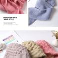 thumbnail image 3 of Minnieouse Cálido con estilo, con bufanda con capucha, varios colores disponibles, gorro con protección para los oídos integrado, bufanda Sombreros Blanquecino, 3 of 6