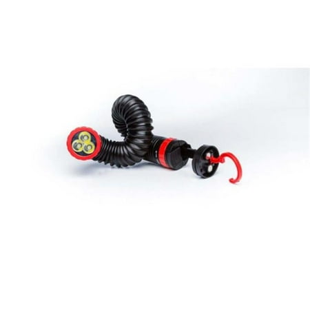 - fuso fusov51001000 all-in-one flex led flashlight, red & black