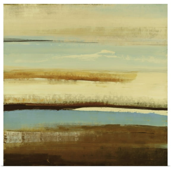 Great BIG Canvas | "Plane View" Art Print - 16x16