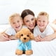 thumbnail image 1 of Puppy Toy Doll Teddy Dog Rag Doll Cute Cute Trumpet Simulation Doll, 1 of 3