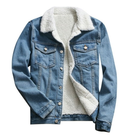 

ceyhen Scrub Jacket Women s Basic Long Sleeves Button Down Fitted Denim Jean Jackets Jackets for Women