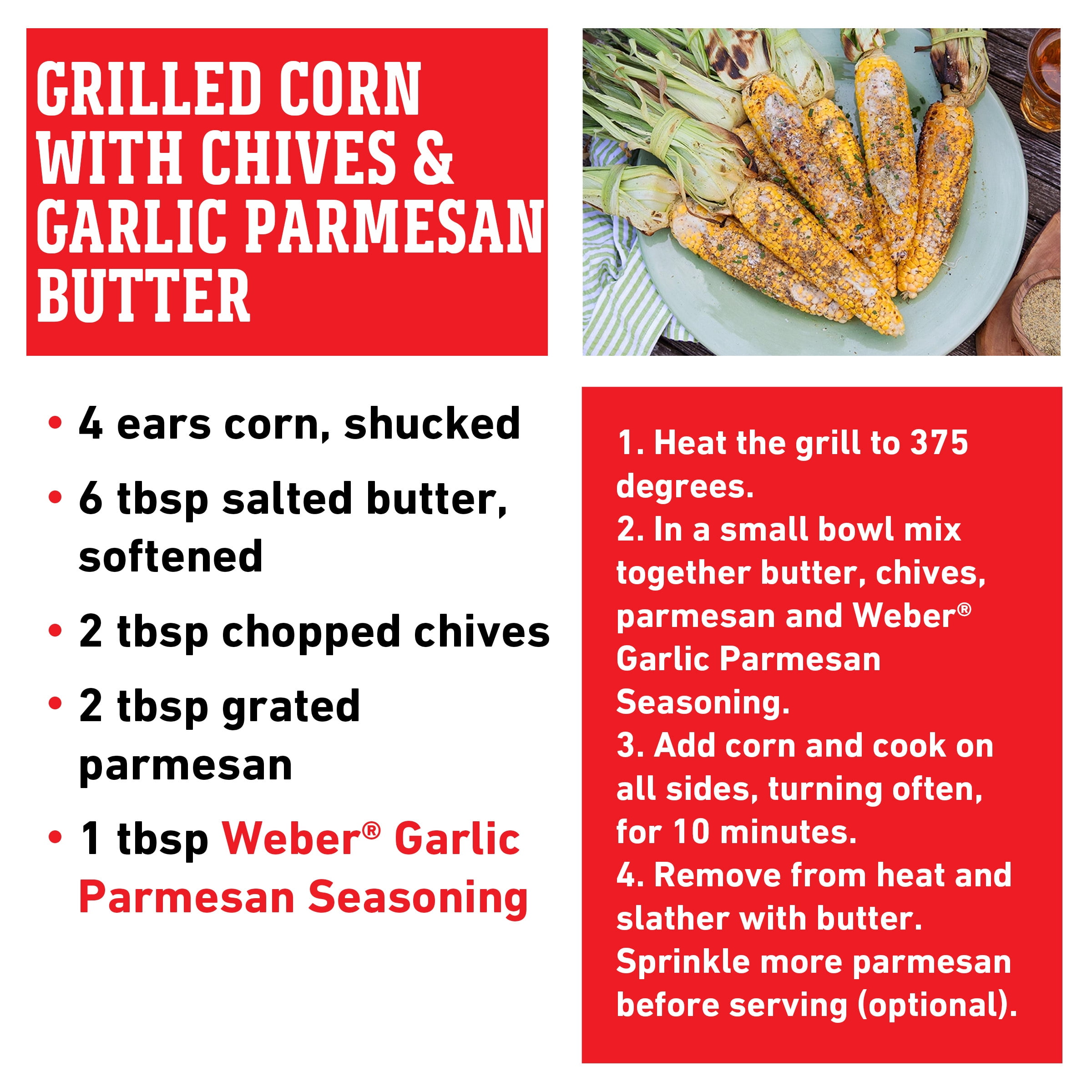 Weber Garlic Parmesan Seasoning (6.6 oz.) - Sam's Club