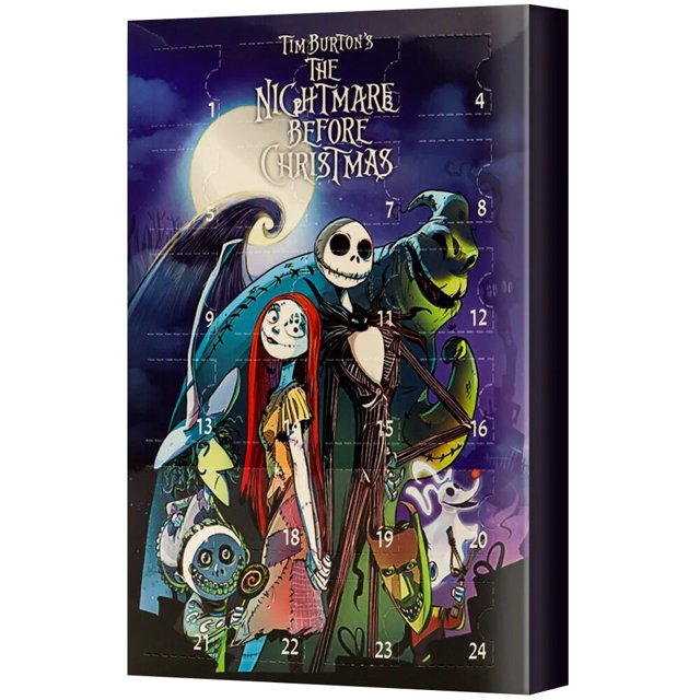Calendario de Adviento de Navidad, Noche de Miedo, figuras de Terror, llega, Halloween, regalos de Navidad para niños, calendario de cuenta regresiva de 24 días
