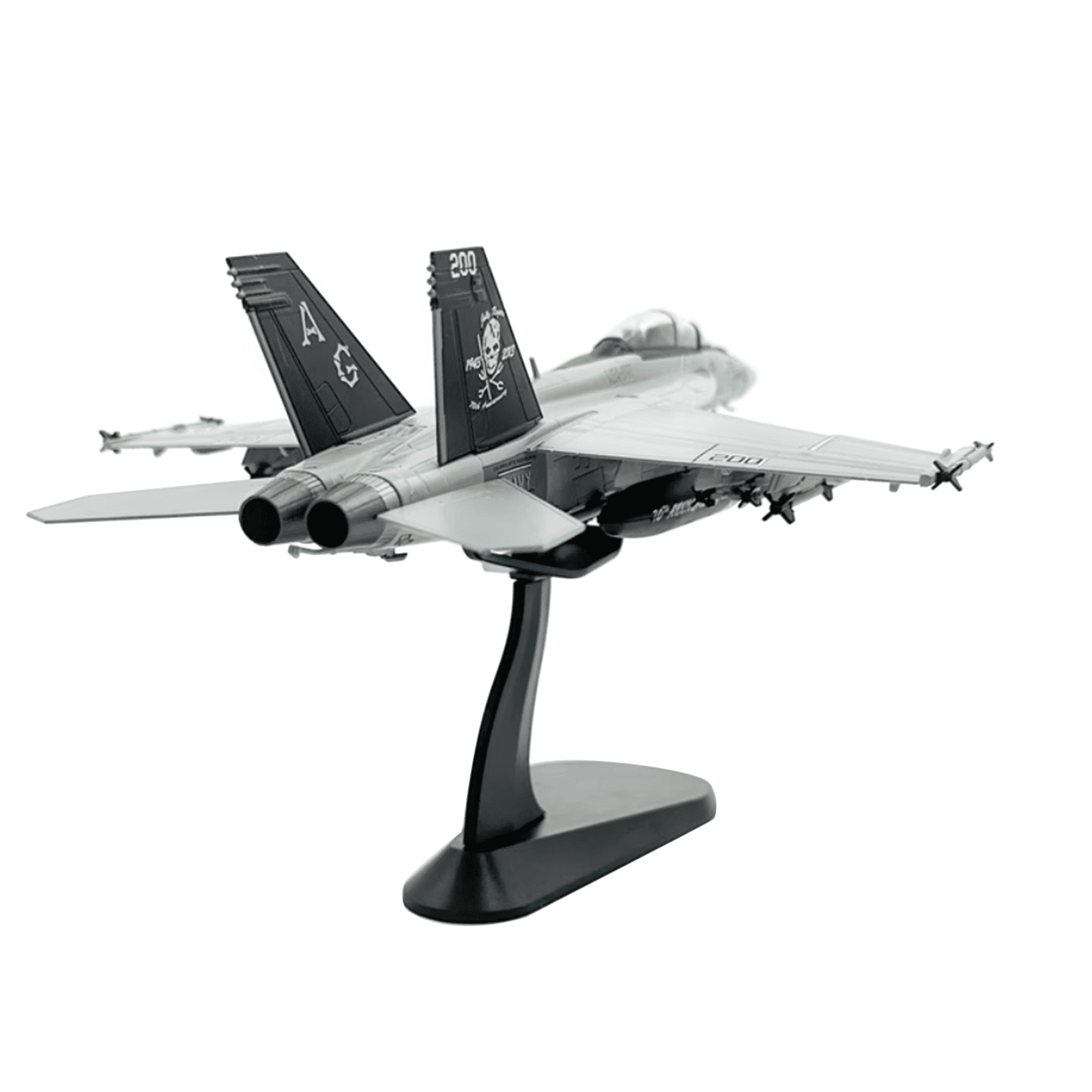 1/72 Scale American F/A-18F Super Hornet Alloy Aircraft Model High Simulation Collectible Display for Aviation Enthusiasts