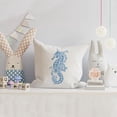 thumbnail image 2 of Sea Horse Painting Stencil 11.69x8.27 Inch Reusable Craft Stencils Hollow Out Drawing Painting Template for Painting on Wood Fabric Paper Walls Canvas Furniture, 2 of 9