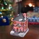 thumbnail image 1 of Christmas Snow Village Ornaments LED Statue Holiday House for Home Estilo A BLESIY Casa de pueblo, 1 of 8