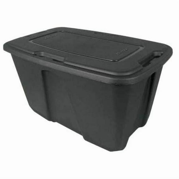 Homz Storage Tote,Gray,Polypropylene 6530GRMC.06