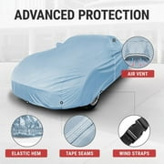 iCarCover Premium Custom Car Cover Fits for 2001-2017 Mitsubishi Lancer