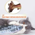 thumbnail image 4 of POINTERTECK Électrique en Mouvement Poisson Chat Jouet Réaliste Simulation Peluche Électrique Wagging Poisson Enfants Cataire Kicker Jouet pour Chaton Chaton Chaton, 4 of 7