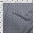 thumbnail image 3 of oneOone Rayon Gray Fabric Paisley Sewing Material Print Fabric By The Yard 56 Inch Wide, 3 of 5