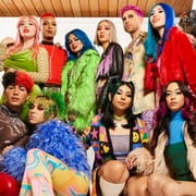 Lime Crime Unicorn Hair, Semi-Permanent Hair Color, Vegan, Full Coverage, Neon Peach, Unisex, 6.76 fl oz