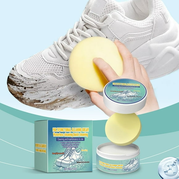 YFKFYTG Household Cleaners,White Shoe Cleaning Cream for Cleaning Stains Shoe Dry Cleaner Sports Shoes Non Washable Shoe Cleaner