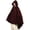 Red, variant on FASHOFT Women's Gothic Halloween Long Cape Cloak Stage Performance Party Cosplay Outfit Vintage Renaissance Fancy Dress Up Halloween L