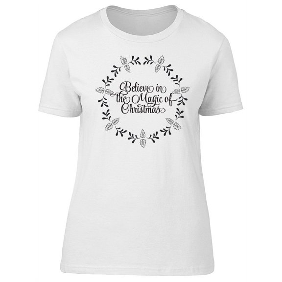 The Magic Of Christmas T-Shirt Women -Image by Shutterstock, Female XX-Large