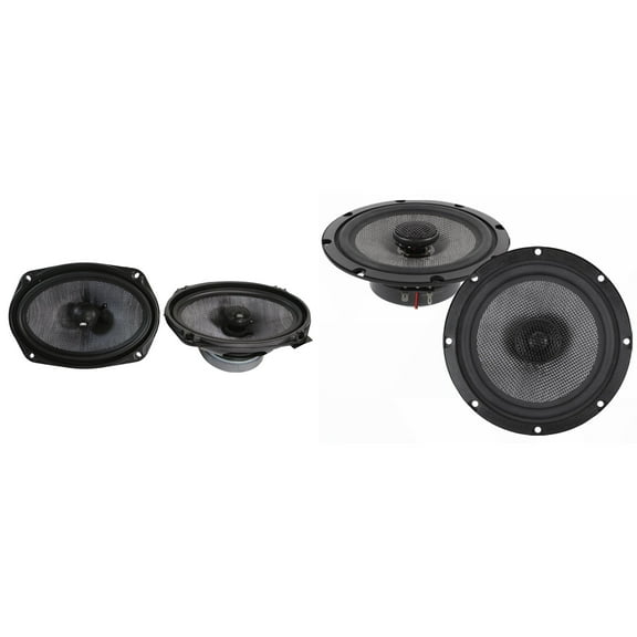 ATG Transcend Series Speaker Upgrade for GM 200W 6.5" Coaxials with 250W 6x9" Coaxials