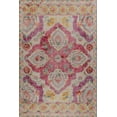 thumbnail image 2 of Jurassic Pink Oriental Polyester Digital Print Decorative Area Rug, 2 of 9