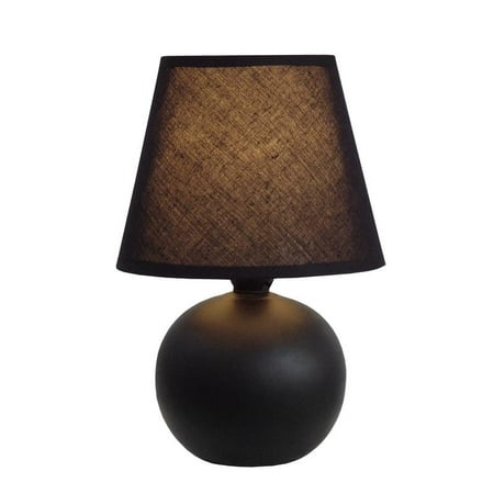 Mini Ceramic Globe Table Lamp
