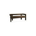 thumbnail image 3 of Meridian Furniture Athena Brown Velvet Bench, 3 of 6
