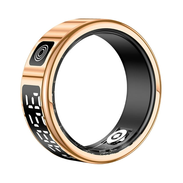 Sleep Ring Health Monitor RS08 5atm Modos Multideportivos Impermeables Compatibles 5.1 Monitoreo Del Sueño Oxígeno en para Hombres Azul