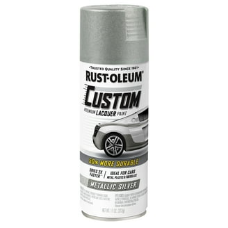 6 Pack, Black, Rust-Oleum Automotive Custom Matte Lacquer Spray