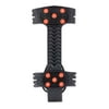 Ergodyne TREX 6310 Adjustable Traction Cleat Grips Ice and Snow, One-Piece Easily Attaches Over Shoe/Boot with Carbon Steel Spikes to Provide Anti-Slip Solution, X-Large