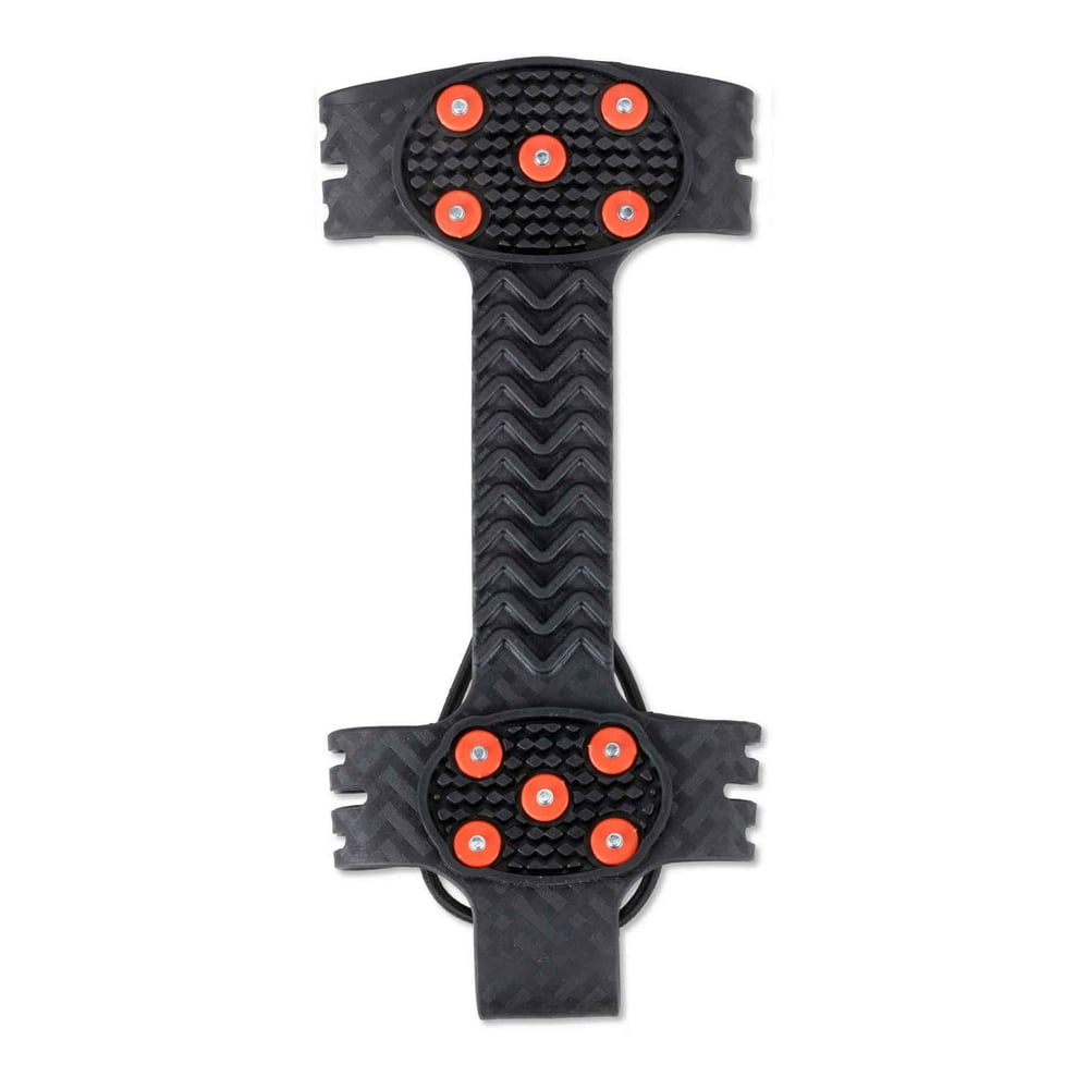 Ergodyne TREX 6310 Adjustable Traction Cleat Grips Ice and Snow, OnePiece Easily Attaches Over