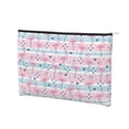 thumbnail image 2 of Haiem Striped Flamingo Music Lover Merch Makeup Bag, Cosmetic Bag,Singer Fans Cosmetic Bag, Portable Stationary Storage Organizer, Travel Makeup Bag, 2 of 8