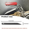 Heavy Duty Keychain Prybar EDC Pry Bar For Every Day Carry Small