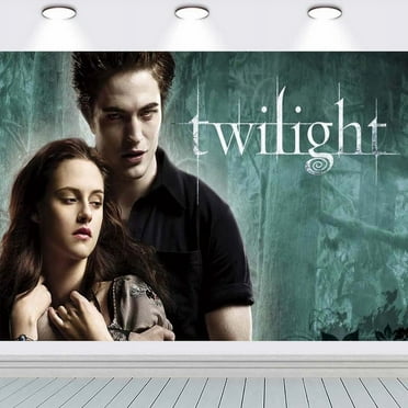 Twilight Birthday Party Supplies Banner Backdrop Background Taspestry Poster Wall Decor