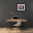 thumbnail image 3 of Dean Russo Collection 14x12 Black Ornate Wood Framed with Double Matting Museum Art Print Titled - Rocky, 3 of 4