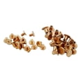 thumbnail image 3 of 20x Aleación Chicago Tornillos Remache de uñas Botón de Chicago para decoración de cuero DIY Libro de documentos Álbum Encuadernación Ranurado Oro rosa Macarena Atornille los pernos de remaches, 3 of 6