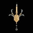 thumbnail image 2 of Fine Art Handcrafted Lighting 705150-SF3 Beveled Arcs 25" Tall Wall Sconce - Gold, 2 of 3