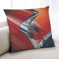 thumbnail image 1 of Ahgly Company Color Focus Red Coussin Décoratif d'Intérieur, 18 Po X 18 Po, 1 of 6