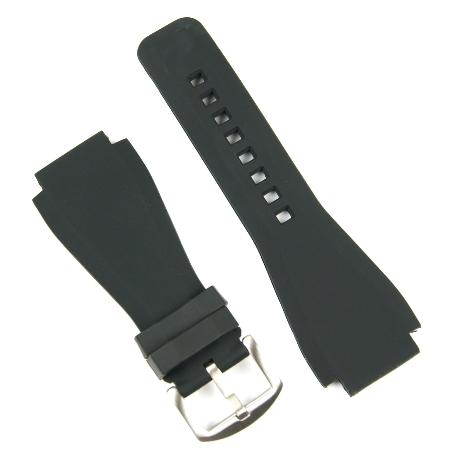 B & R Bands Bell & Ross BR01 BR03 Replacement Silicone Watch Band Strap