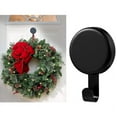 thumbnail image 2 of Taotanxi Magnetic Wreath Hanger Wreath Hook, Indoor or Outdoor Heavy Duty Magnet for Metal Doors Decorations Christmas Reliable Black Magnetic Hooks Hold up to 8 Lbs for Wreath Hanging (1 Pieces), 2 of 6