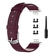 thumbnail image 1 of Correa de repuesto de cuero para reloj deportivo compatible con reloj inteligente HUAWEI Watch FIT, 1 of 4