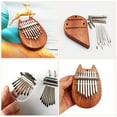 thumbnail image 5 of 6 Sets  Unfinished Small Thumb Pianos 8-Keys Kalimba DIY Musical Instruments, 5 of 6