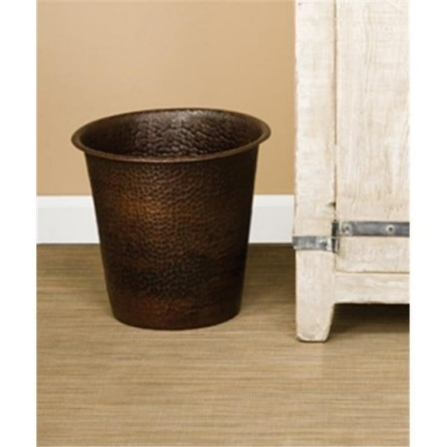 Native Trails CPA712 9.5 x 9 Antique Copper Waste Bin