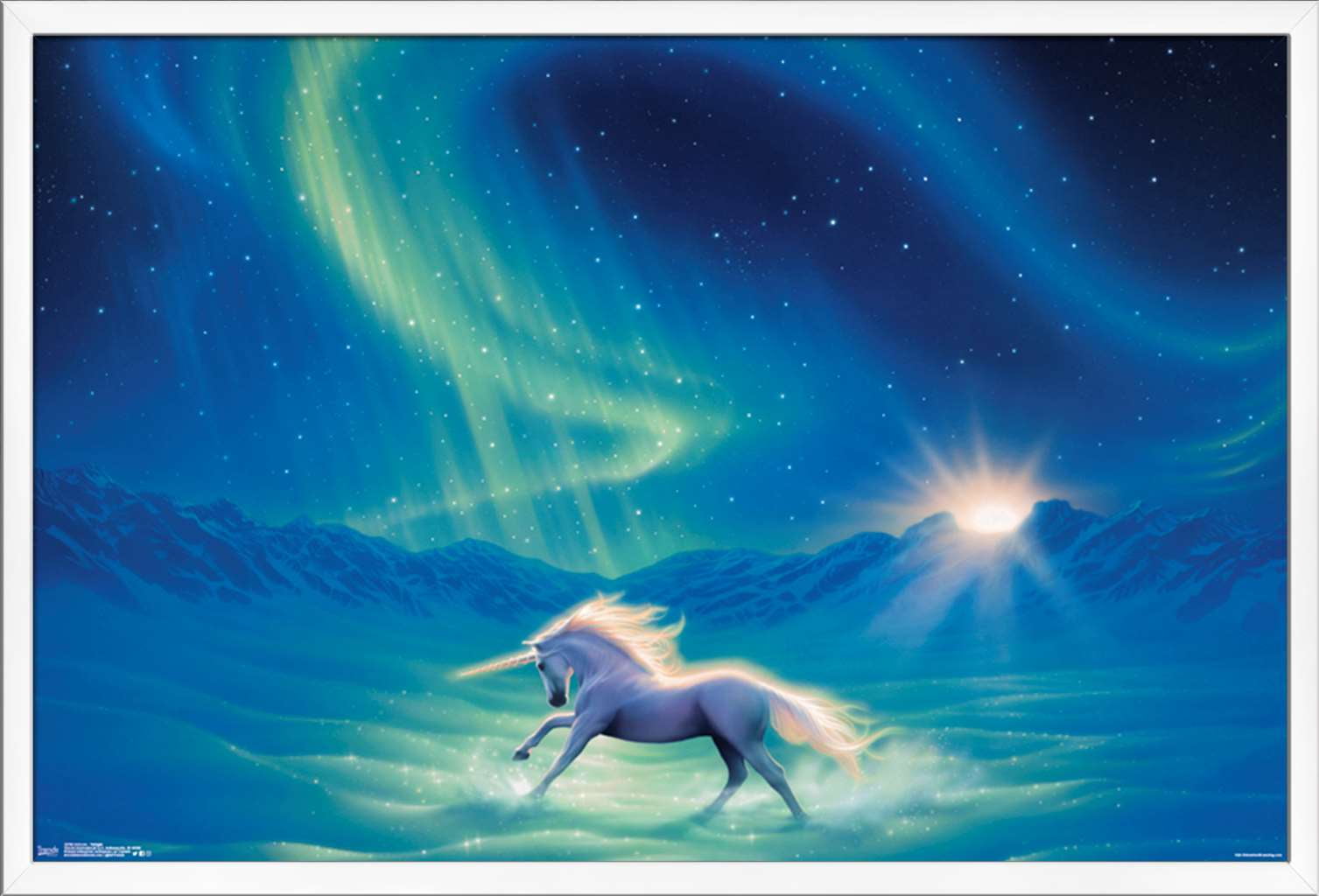 Trends International Unicorn Twilight Poster