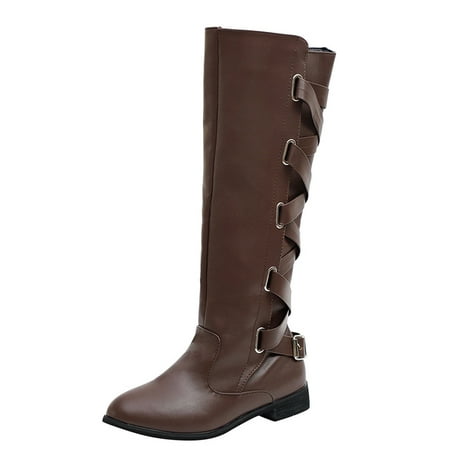 

Knee High Boots For Women Waterproof Comfortable Boots Pull On Fall Weather Winter Boots Vintage Cowboy Boots Walking Classic Western Shoes