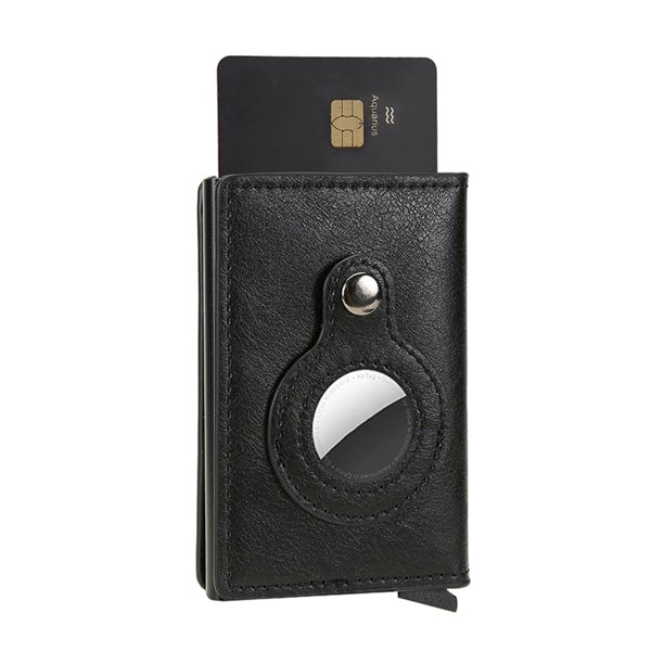 Titular De La Tarjeta Bancaria Titular De La Tarjeta Bancaria Antirrobo Pu Id Titular Moda Hombres Trabajando Compras (Negro) Tmvgtek Para Estrenar