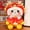 Yellow, variant on Red Auspicious Dragon Plush Toy 2026 Chinese New Year Stuffed Animal Soft Holiday Decoration Doll For Kids Childrens Cushion