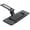 Black, variant on VIVO Light Wood Adjustable Computer Keyboard & Mouse Tray Under Table Desk Mount