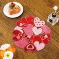 thumbnail image 6 of COM1950s Valentine's Day Gifts Valentine's Day Love Placemats Embroidered Placemats European Coffee Table Placemats Holiday Gifts Anniversary Valentine's Day Decoration, 6 of 6