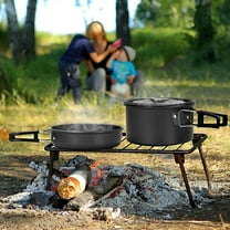 SOPOTUTU Small Camping Pot Aluminium Alloy Picnic 1 Set